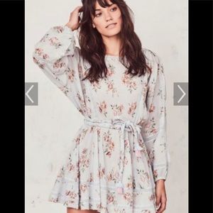 Love shack fancy  rose mini dress